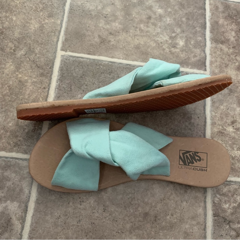 NWOT Vans Aqua Womens Size 8 Ayla Slide